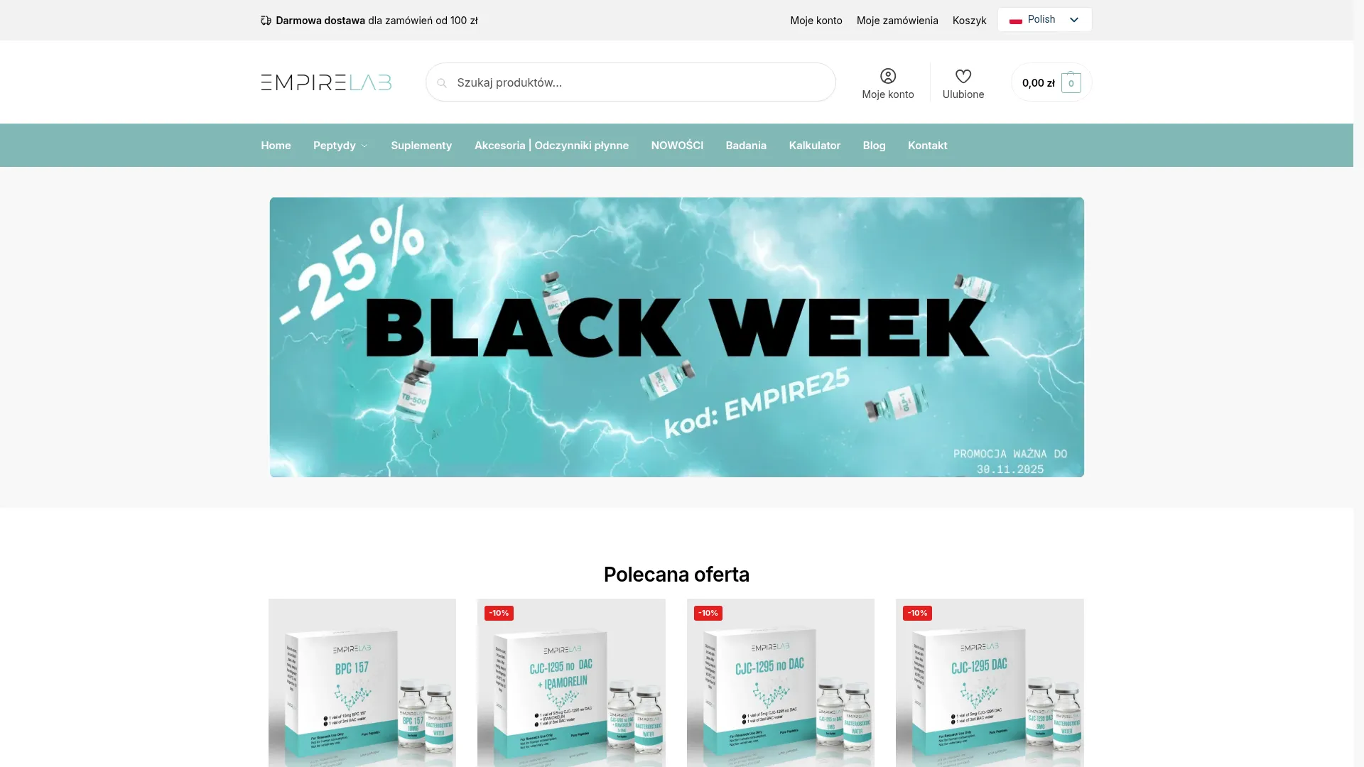 Screenshot of empirelab.pl