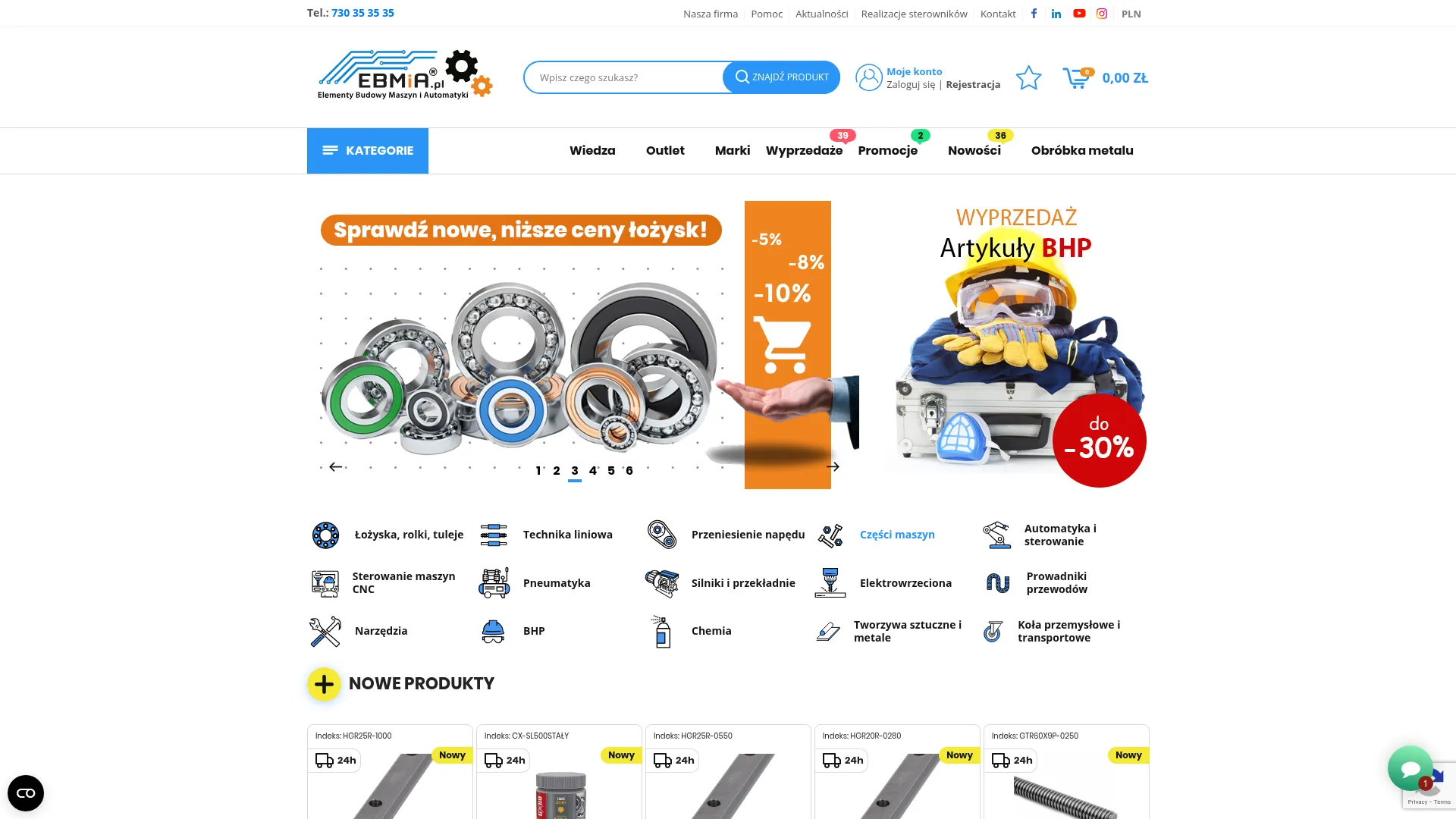 Screenshot of www.ebmia.pl