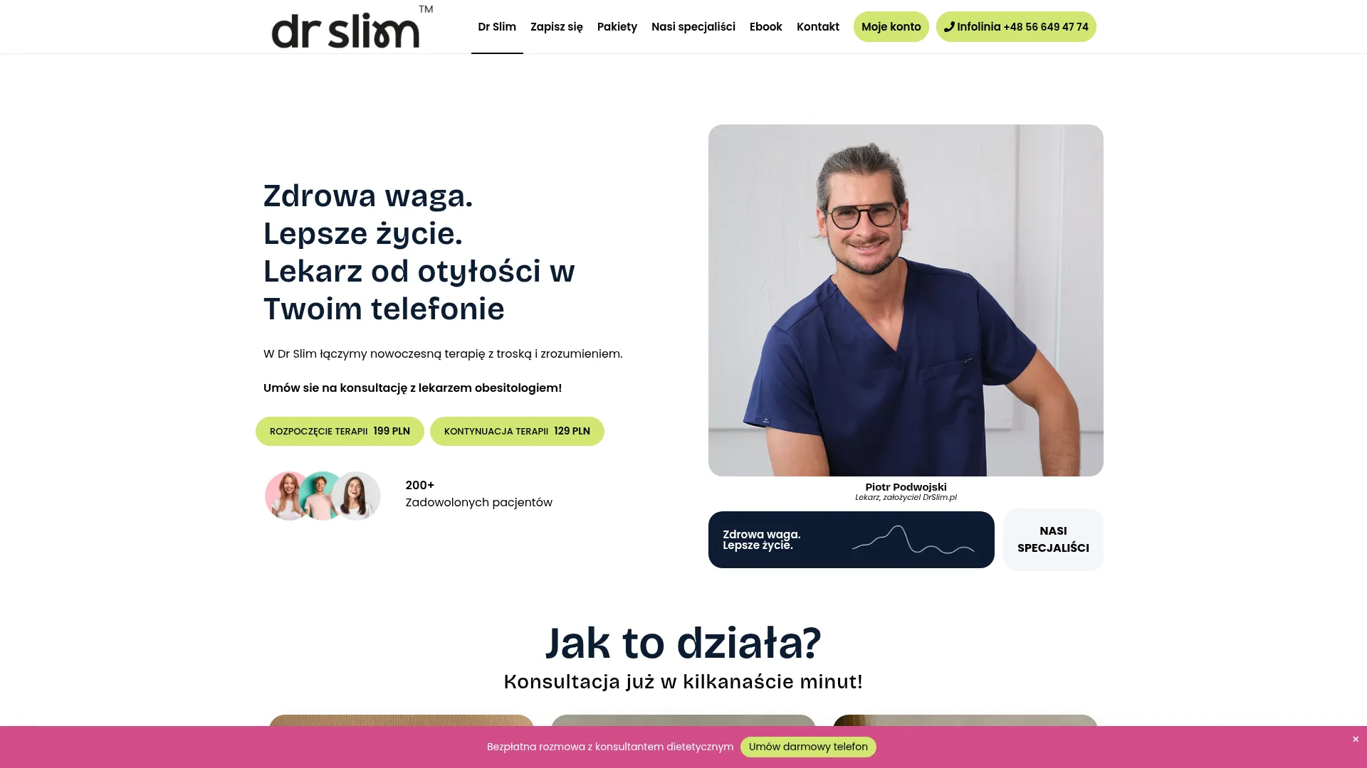 Screenshot of drslim.pl